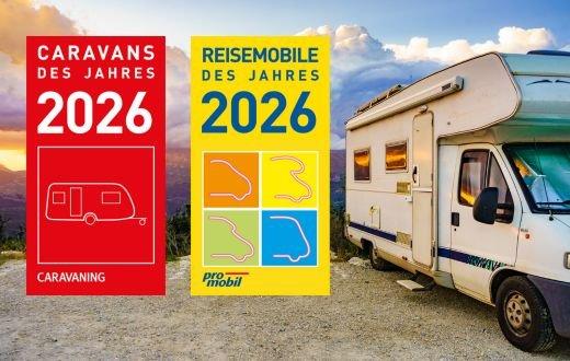 Leser von promobil und CARAVANING wählen die beliebtesten Modelle in 17 Kategorien