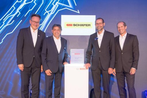 SSI Schäfer erhält den „Bosch Global Supplier Award 2019“