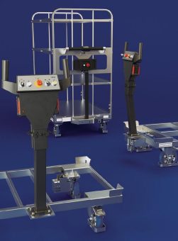 LKE bietet Standard- und Individuallösungen im Bereich der Materialversorgung an – Von Routenzuganhängern bis hin zu Gestellen für fahrerlose Transportsysteme