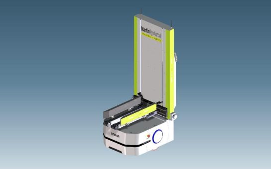 MartinSystems präsentiert auf der LogiMAT 2026 in Stuttgart eine AMR-Lösung, die  sich Ihrer Produktion flexibel anpasst.