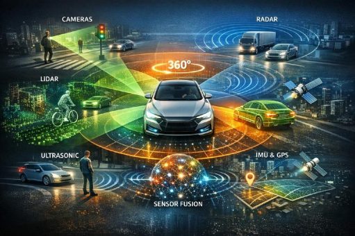 Arnold NextG Blogspot: Wie Fahrzeuge ihre Umwelt wahrnehmen – Sensorik und Fusion im autonomen Fahren