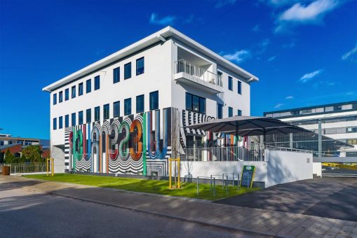 Lichtkunst auf Wärmedämmung