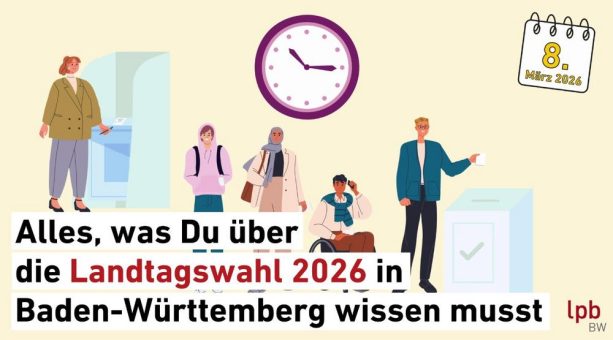 Erklärfilme zur Landtagswahl in Baden-Württemberg für Schulen, Kommunen und Kinos erschienen