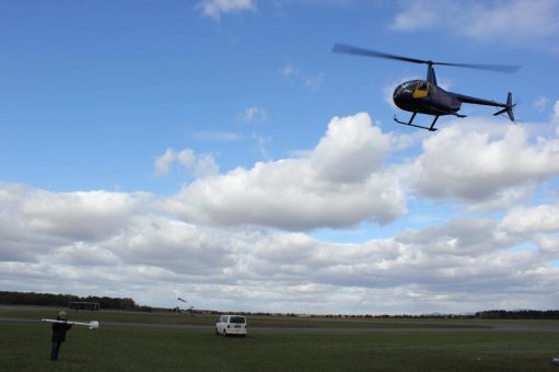 Tiefengeothermie am Oberrhein: Helikopter startet mit Befliegung des Aufsuchungsgebietes