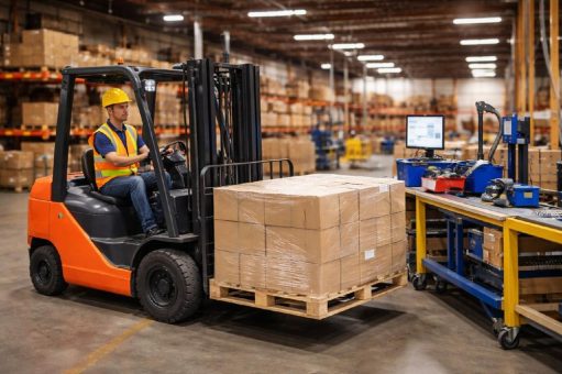 Effizienz auf der letzten Strecke im Werk