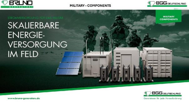 BGG Deutschland GmbH – Einsatzbewährte Energie- und Versorgungssysteme für kritische militärische Infrastruktur