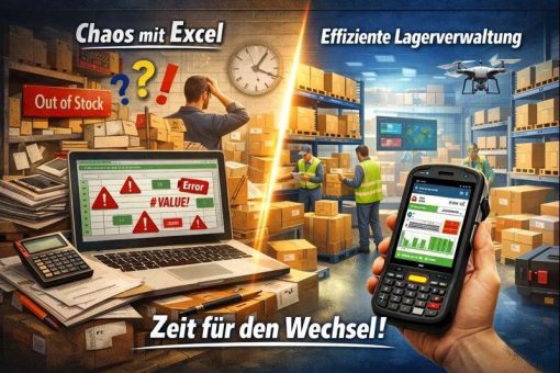 Warum Lagerverwaltung mit Excel nicht mehr zeitgemäß ist
