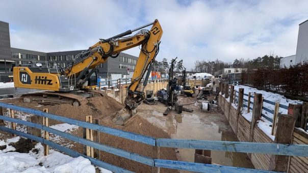 Grundsteinlegung für das „Haus der Athleten“ in Nürnberg-Langwasser