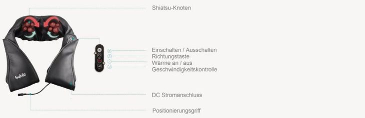 Komfortable Massage für den ganzen Körper
