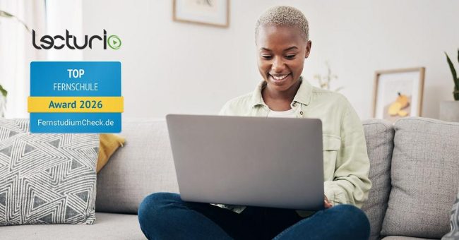 Lecturio ausgezeichnet als „Top Fernschule 2026“