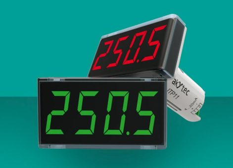 Prozessanzeige ITP11: kleiner Alleskönner in zylindrischer Bauform