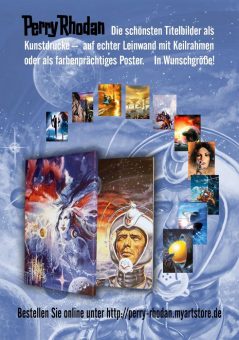 Neue Onlineshops für kunstvolle Wandbilder und Drucke mit Motiven der Perry-Rhodan-Reihe