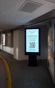 Stadtwerke Schwabach stellen Tiefgarage Königsplatz auf schrankenloses Freeflow-Parken um