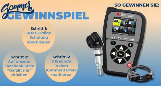 TPMS Academy führt Sommer Gewinnspiel durch