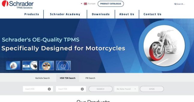 Schrader stellt neue Webseite und überarbeitete Funktionen vor