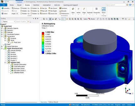 Kunststoffteile: Mit Simulation zum Festigkeitsnachweis nach VDI 2016