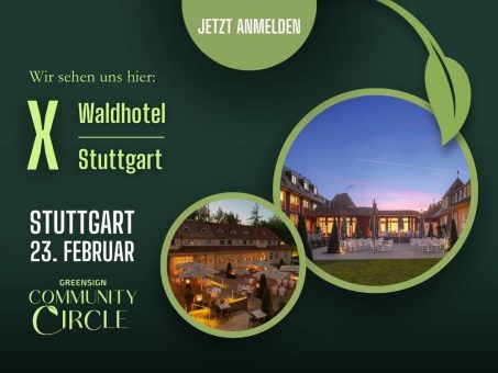 Nachhaltigkeit im Dialog: GreenSign startet Community Circle Eventreihe 2026 in Stuttgart