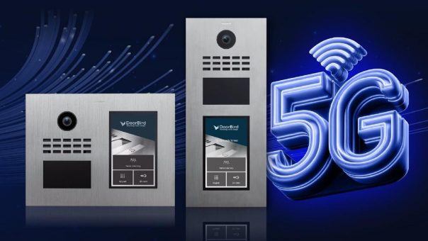 DoorBird präsentiert auf der ISE die weltweit ersten IP-Video-Türsprechanlagen mit 5G