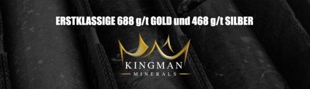 Bohrgenehmigung erteilt – 688 g/t Gold sowie 468 g/t Silber rücken Kingman Minerals in den Fokus