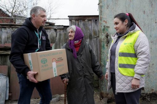 Ukraine: ADRA setzt humanitäre Hilfe während Kältewelle und Stromausfällen fort