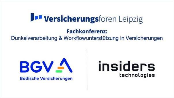 BGV und Insiders Technologies: KI-gestützte Dunkelverarbeitung steigert Effizienz in Versicherungsprozessen