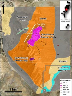 Kobrea entdeckt großen hydrothermalen Brekzienkörper im Cuprum Trend – Western Malargüe Mining District – Provinz Mendoza, Argentinien