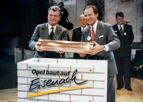 Opel aus Eisenach: Grundsteinlegung für das Werk vor 35 Jahren