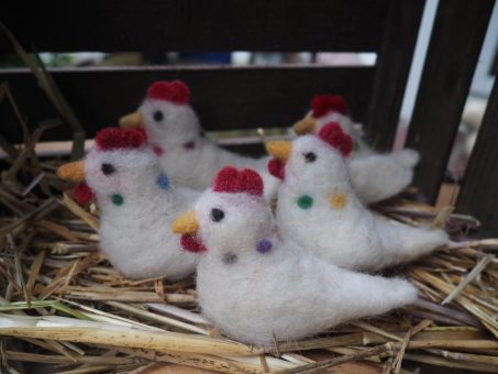 Wanna/Ahlenmoor/Land Hadeln: Filzkurse für Kinder und Erwachsene in den Osterferien