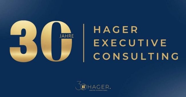 30 Jahre Executive Search: HAGER Executive Consulting blickt auf drei Jahrzehnte Erfahrung zurück – und richtet den Fokus auf die Zukunft