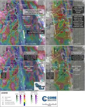 Core Silver erweitert die Ausmaße der Kupfer-Molybdän-Mineralisierung bei Laverdiere durch Bodenprobenahmen