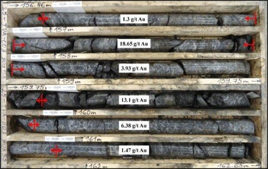 Military Metals erbohrt auf dem Vorzeigeprojekt Trojárová in Europa 23,5 Meter mit 3,3 g/t Gold, einschließlich 4,0 Meter mit 10,52 g/t Gold und 1,9 Meter mit 2,53 % Antimon