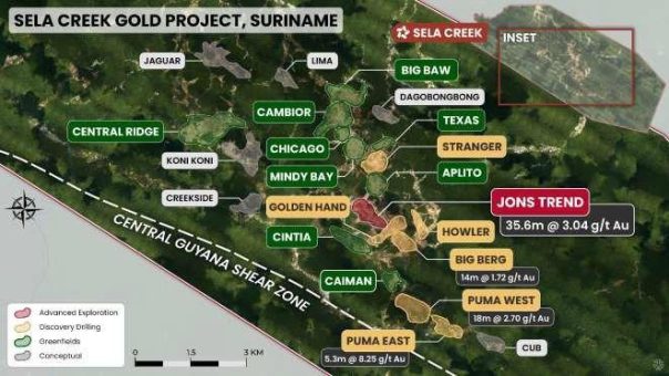 Miata fügt weitere Bohranlage hinzu und erhöht Entdeckungspotenzial mit vollständig finanziertem 25.000-Meter-Bohrprogramm auf Goldprojekt Sela Creek
