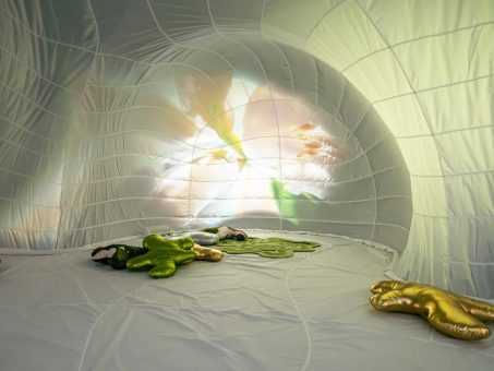 Kunstinstallation «Breathe with Pilatus»