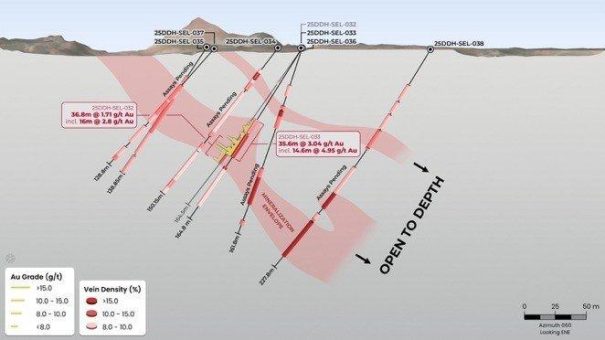 Miata Metals durchteufet 35,6 Meter mit 3,04 g/t Gold, einschließlich 14,5 Meter mit 4,95 g/t Gold im Goldprojekt Sela Creek in Suriname