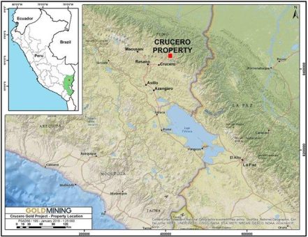GoldMining Inc. bestätigt weitere bedeutende Gold-Antimon-Ergebnisse vom peruanischen Crucero Projekt, darunter 3,51 g/t AuEq über 93 Meter (1,08 g/t Au und 0,69 % Sb) aus historischen Bohrungen