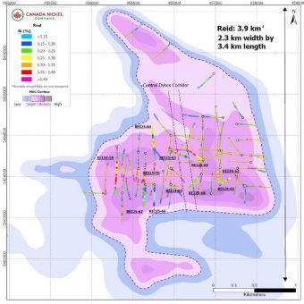 Canada Nickel meldet anhaltende Explorationserfolge von Reid, Mann West und Deloro