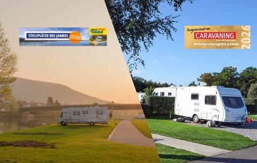CARAVANING und promobil küren die besten Camping- und Stellplätze des Jahres 2026