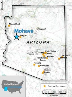 Kodiak erweitert Landbesitz im Mohave-Kupfer-Porphyr-Projekt in Arizona
