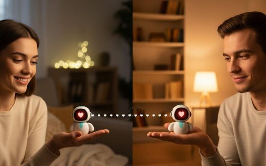 Valentinstag trotz Distanz: KI Roboter Eiliko verbindet