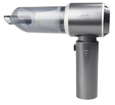 Sichler Haushaltsgeräte 3in1-Akku-Handstaubsauger & Gebläse BHS-745.ak 25 kPa, 3 Stufen, Brushless Motor
