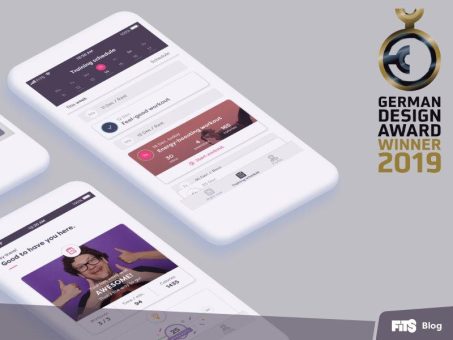 App FiTS gewinnt German Design Award im Bereich „Excellent Communications Design App“