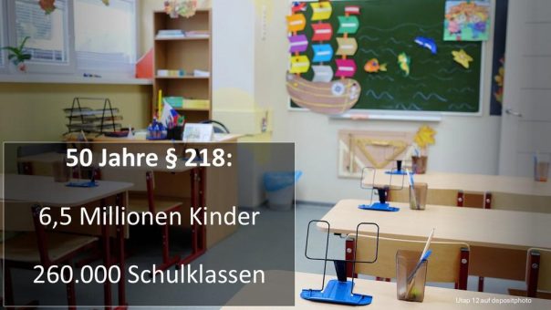 50 Jahre Indikationslösung – 6,5 Millionen Abtreibungen sind Grund genug für Umdenken