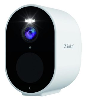 7links Akku-Outdoor-IP-Überwachungskamera IPC-930 mit 2K, Dualband-WLAN, PIR, App