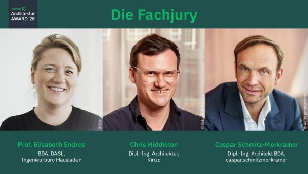 Bauwende: Heinze ArchitekturAWARD 2026 sucht  wegweisende Architektur