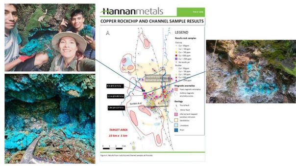 Hannan verdoppelt die Grundfläche des Kupfer-Gold-Porphyrs in Previsto Central, Peru