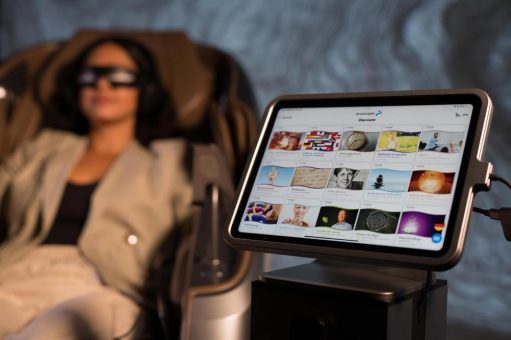 brainLight stellt 4D-Shiatsu-Massagesessel „Tide“ vor: Vitaldaten-Check trifft ganzheitliche Entspannung