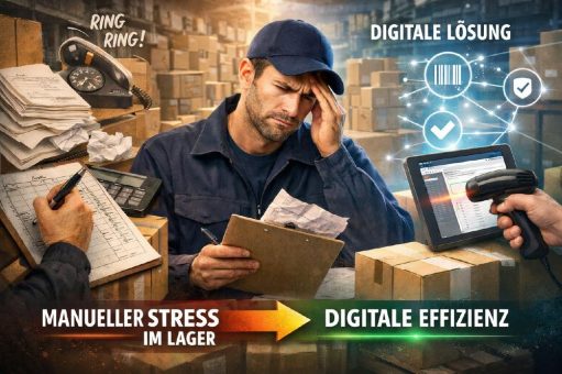 Manuelle Datenerfassung im Lager: Wie eine LVS Abhilfe schafft