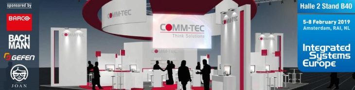 COMM-TEC@ISE 2019 in Amsterdam