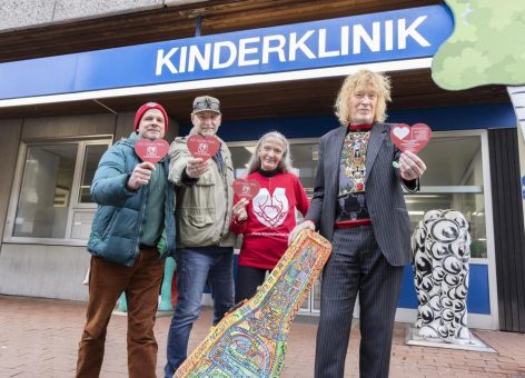 „Fury in the Slaugtherhouse“ besucht MHH-Kinderklinik