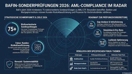 75 Sonderprüfungen angekündigt: Die Prioritätenliste der BaFin für 2026 – So bereiten sich Banken und WpIs vor